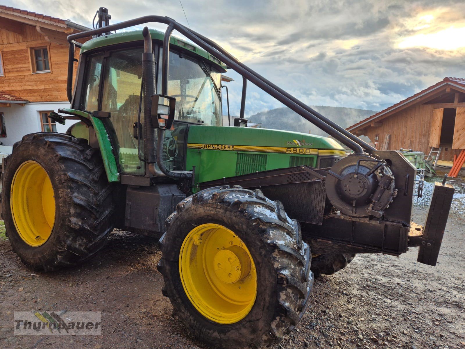 Forstschlepper του τύπου John Deere 6900 Forstschlepper Ritter, Gebrauchtmaschine σε Bodenmais (Φωτογραφία 2)