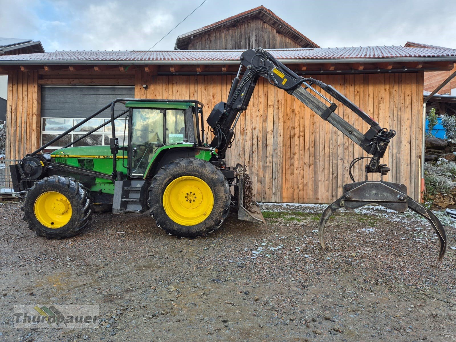 Forstschlepper του τύπου John Deere 6900 Forstschlepper Ritter, Gebrauchtmaschine σε Bodenmais (Φωτογραφία 3)