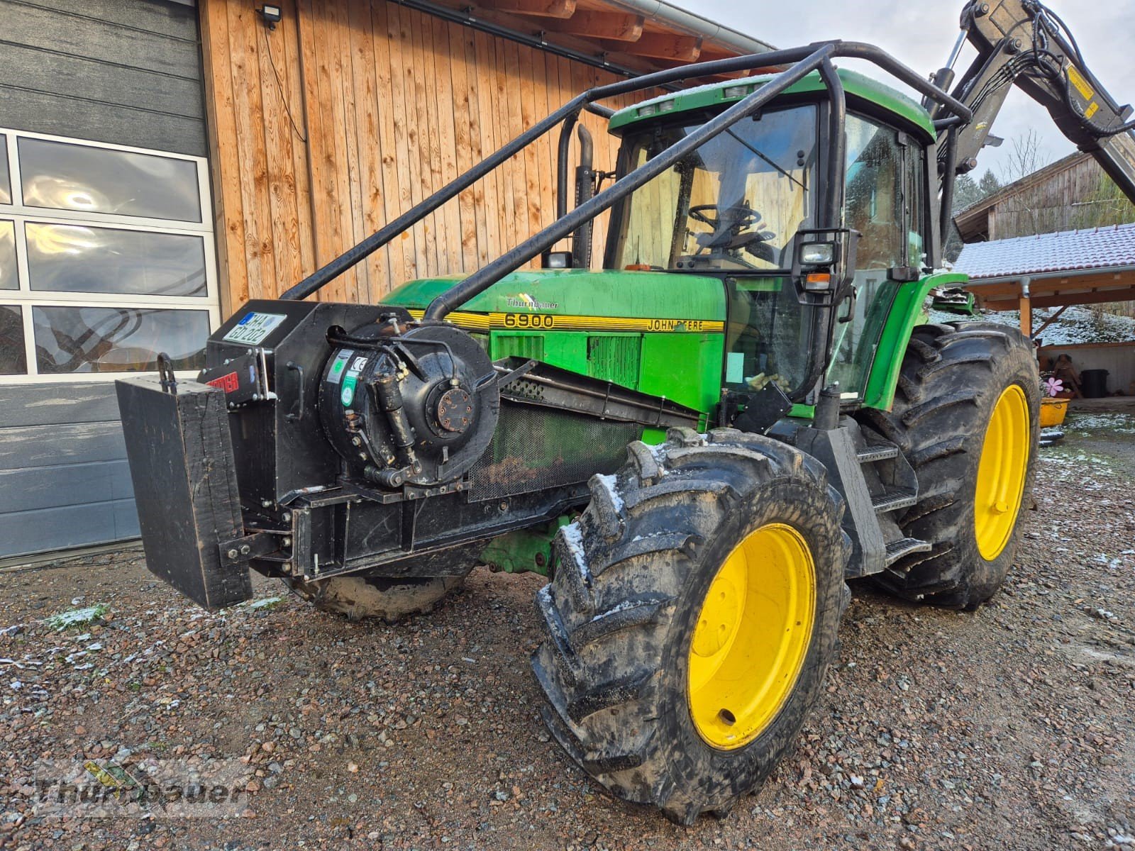 Forstschlepper του τύπου John Deere 6900 Forstschlepper Ritter, Gebrauchtmaschine σε Bodenmais (Φωτογραφία 4)