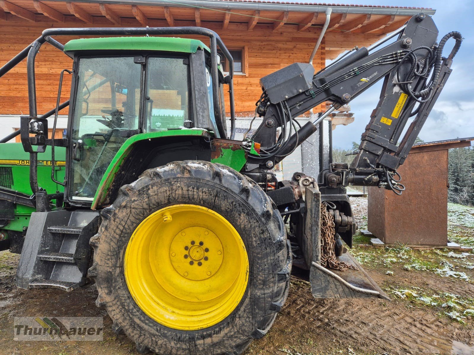 Forstschlepper του τύπου John Deere 6900 Forstschlepper Ritter, Gebrauchtmaschine σε Bodenmais (Φωτογραφία 5)