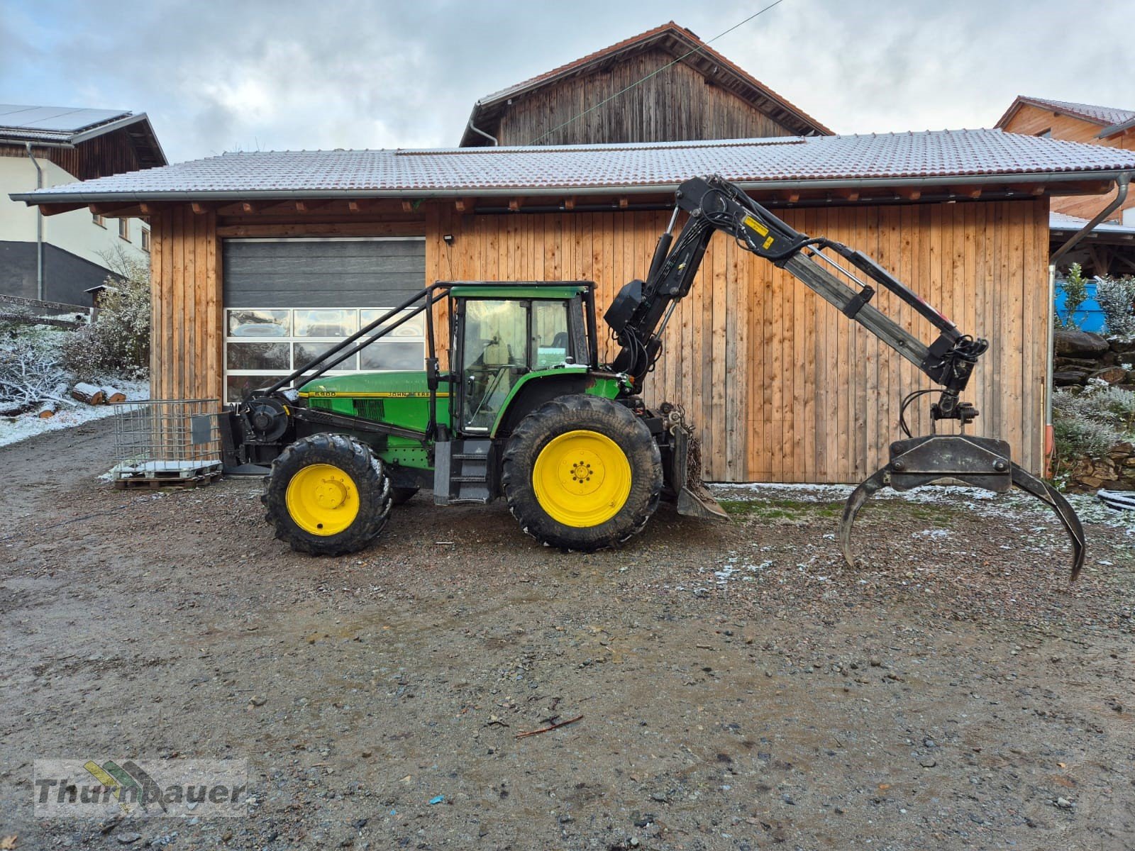 Forstschlepper του τύπου John Deere 6900 Forstschlepper Ritter, Gebrauchtmaschine σε Bodenmais (Φωτογραφία 8)