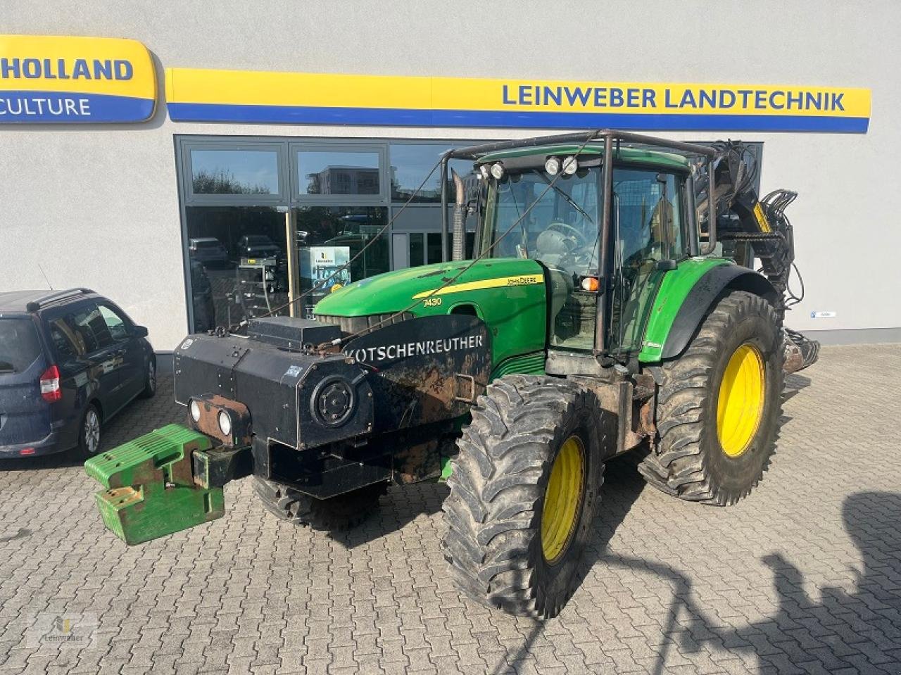 Forstschlepper Türe ait John Deere 7430 Premium, Gebrauchtmaschine içinde Neuhof - Dorfborn (resim 1)