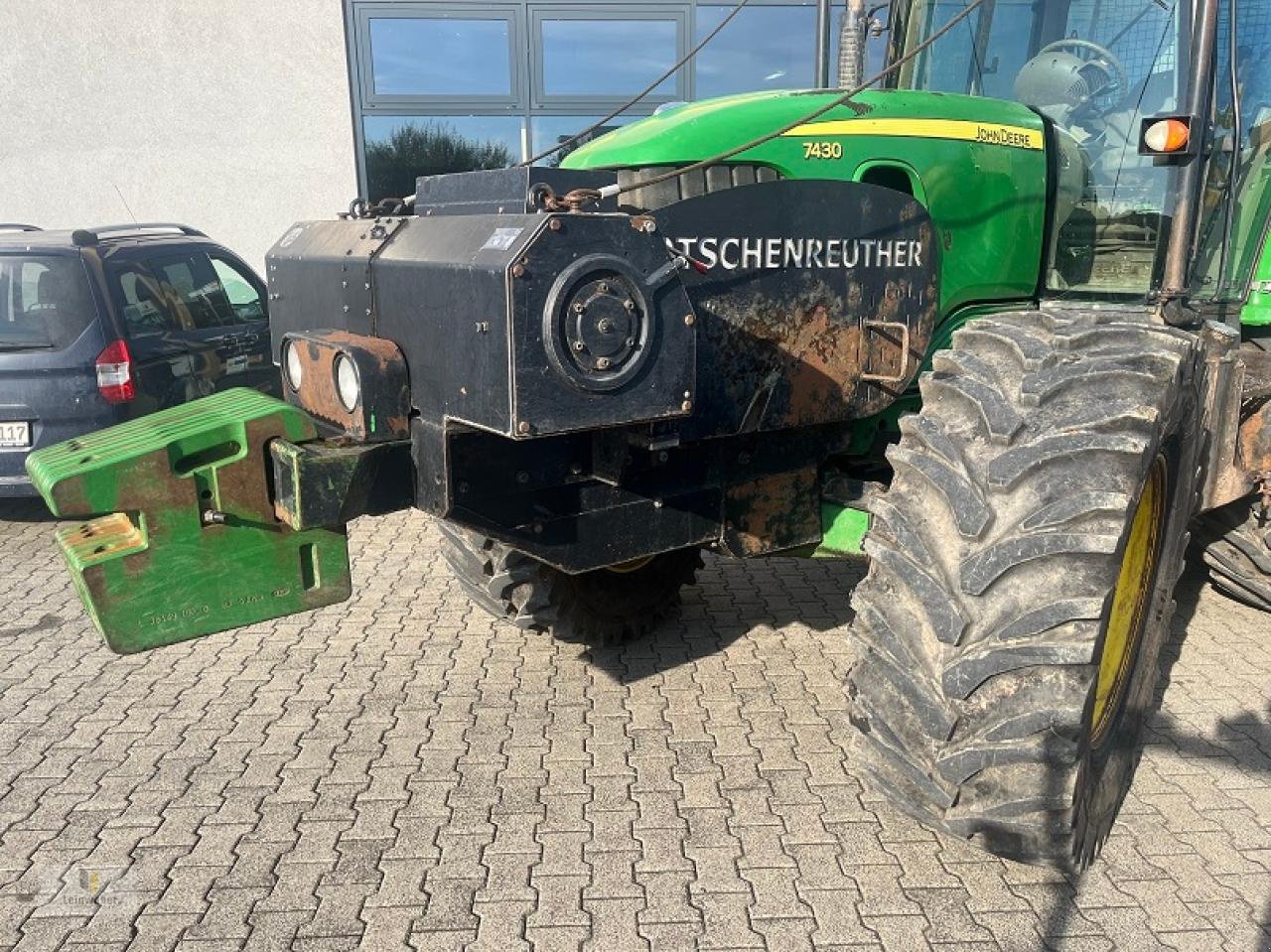 Forstschlepper des Typs John Deere 7430 Premium, Gebrauchtmaschine in Neuhof - Dorfborn (Bild 7)