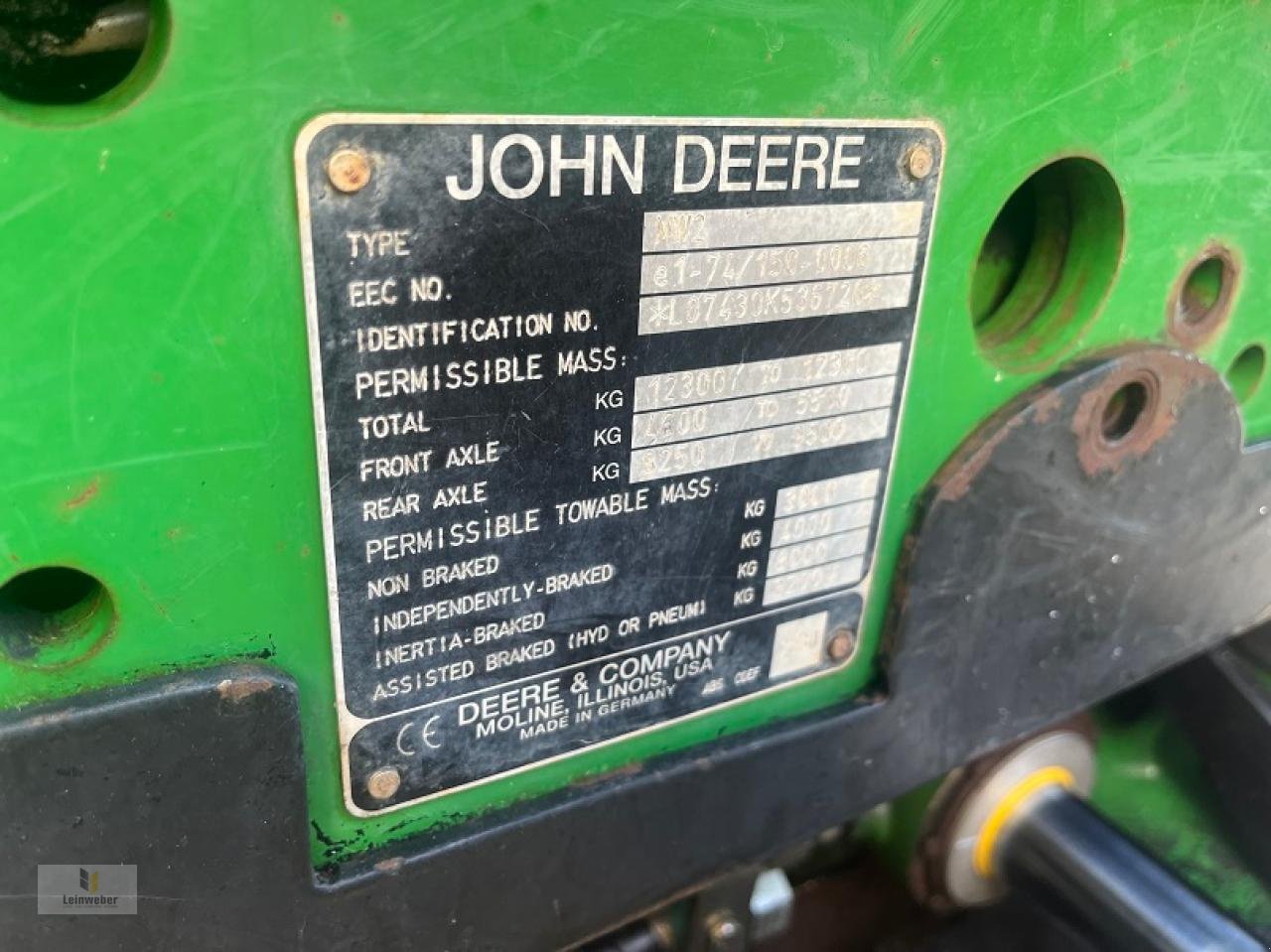 Forstschlepper a típus John Deere 7430 Premium, Gebrauchtmaschine ekkor: Neuhof - Dorfborn (Kép 10)