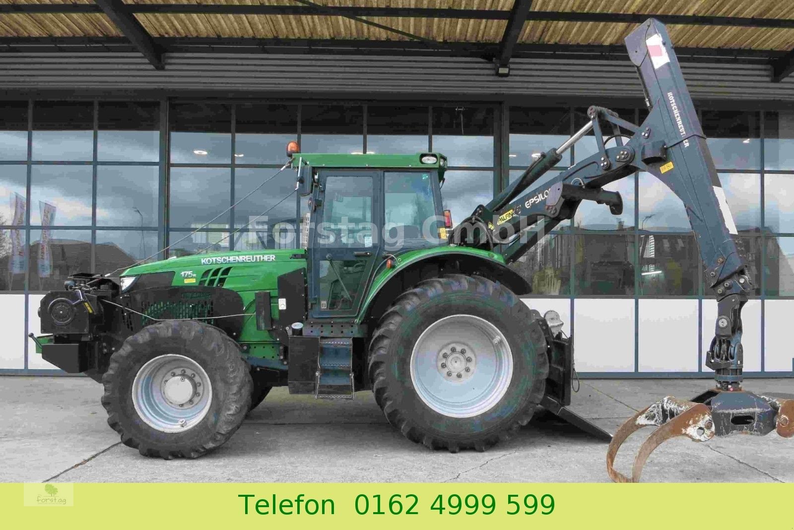 Forstschlepper tipa Kotschenreuther K 175 R Epsilon ex CH wie Pfanzelt Fendt Forst, Gebrauchtmaschine u March (Slika 2)