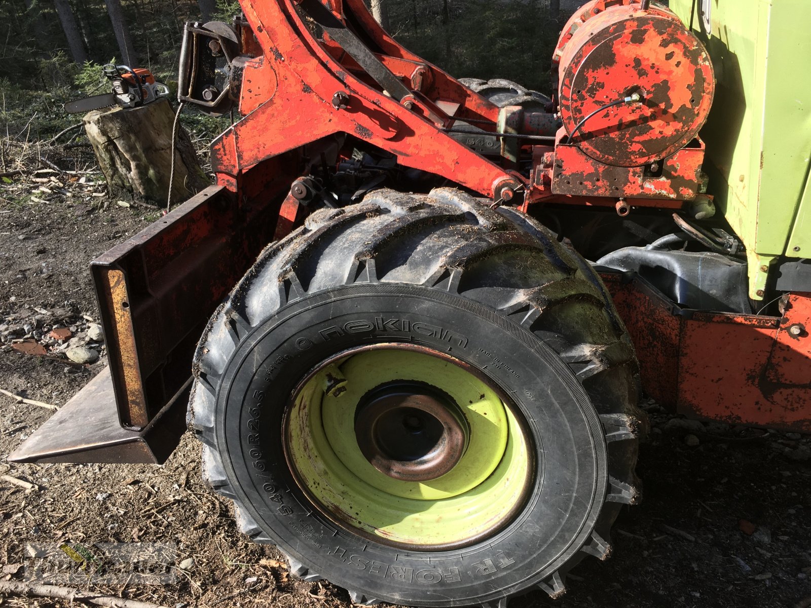 Forstschlepper des Typs Mercedes-Benz MB-Trac 900 Turbo, Gebrauchtmaschine in Bodenmais (Bild 3)