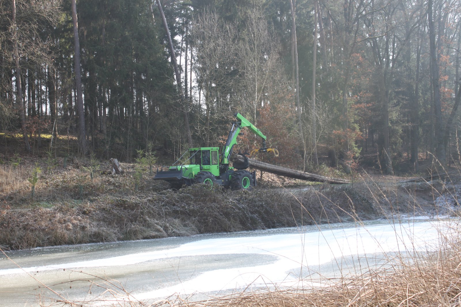 Forstschlepper del tipo Reil & Eichinger EQUUS 175N UN, Gebrauchtmaschine In Nittenau (Immagine 14)