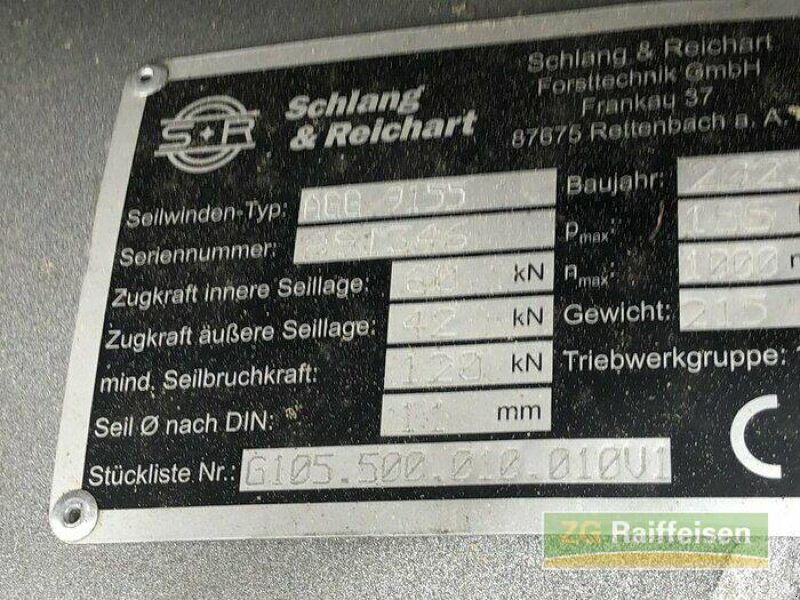Forstschlepper typu Schlang & Reichart Moritz FR 75, Ausstellungsmaschine v Steinach (Obrázok 2)