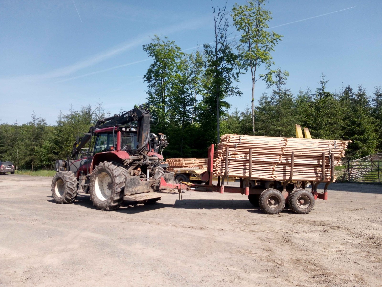 Forstschlepper del tipo Valtra T170, Gebrauchtmaschine en Dautphetal (Imagen 10)