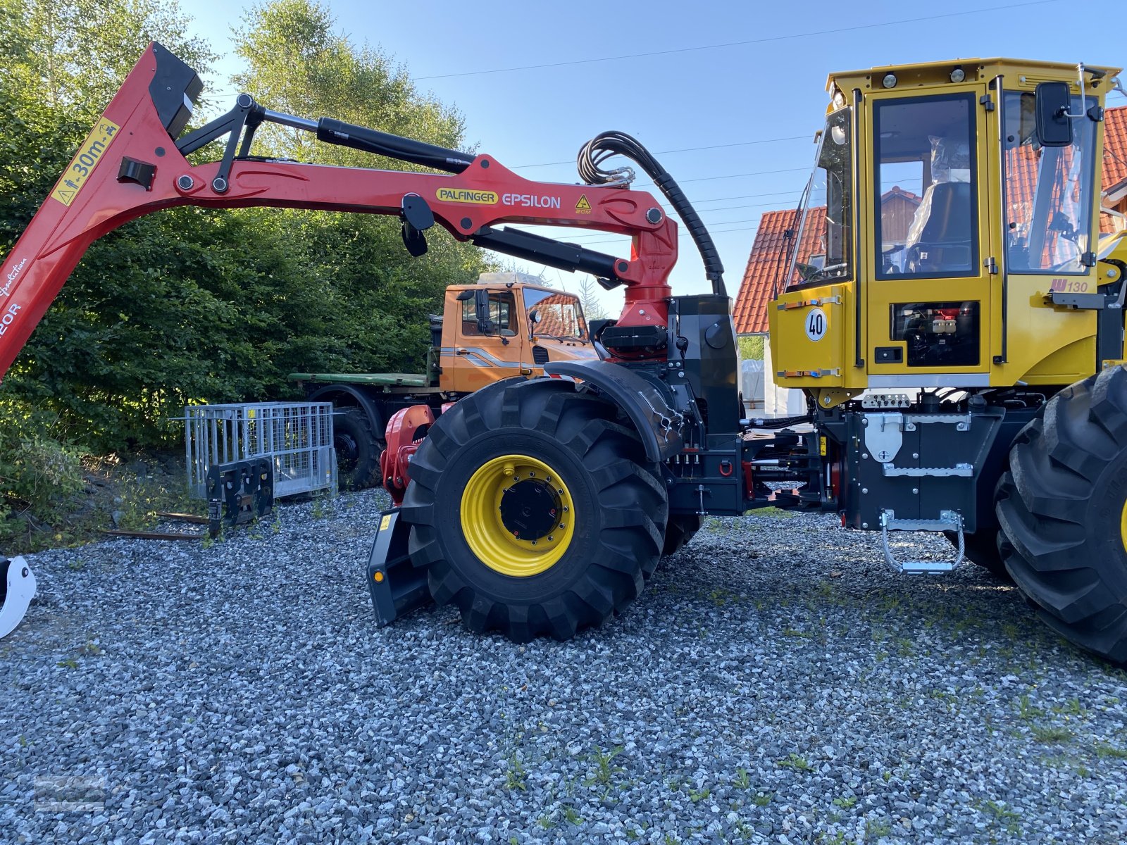 Forstschlepper tip Welte W 130, Neumaschine in Clausthal-Zellerfeld (Poză 8)