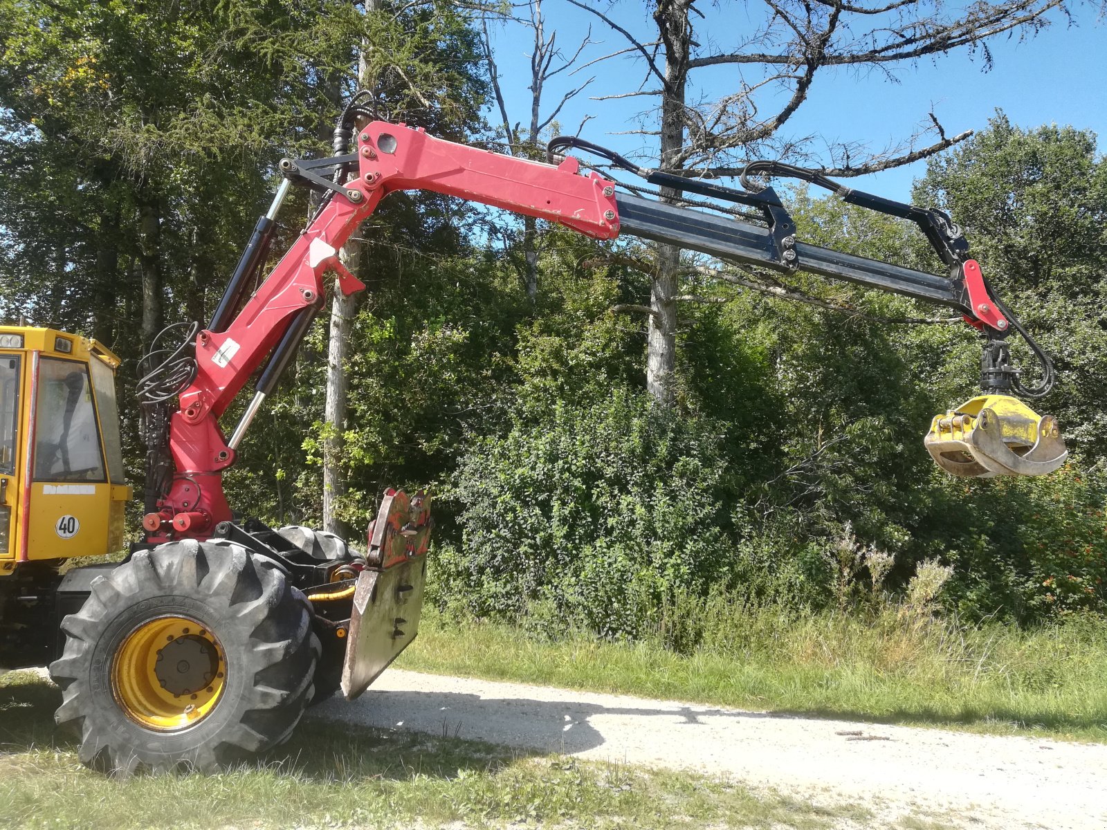 Forstschlepper za tip Welte W 180, Gebrauchtmaschine u Binzwangen (Slika 3)