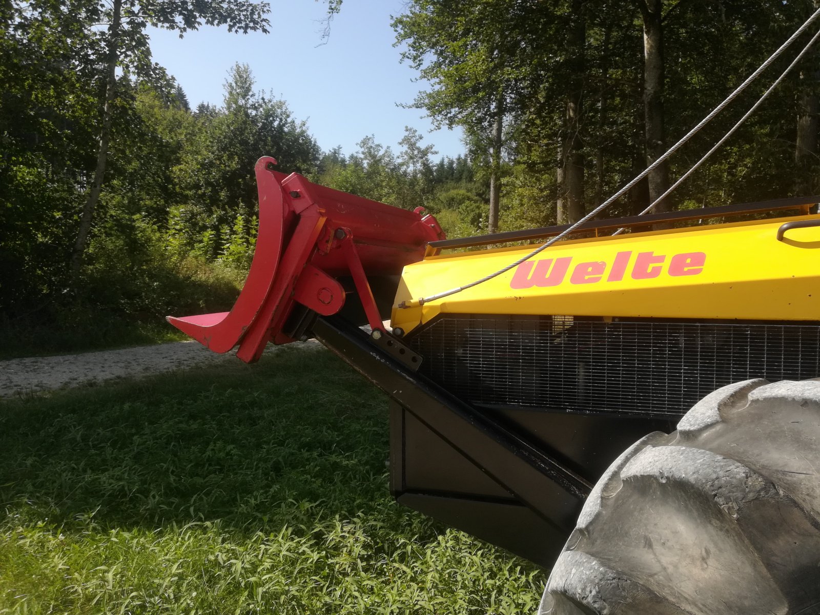 Forstschlepper du type Welte W 180, Gebrauchtmaschine en Binzwangen (Photo 7)