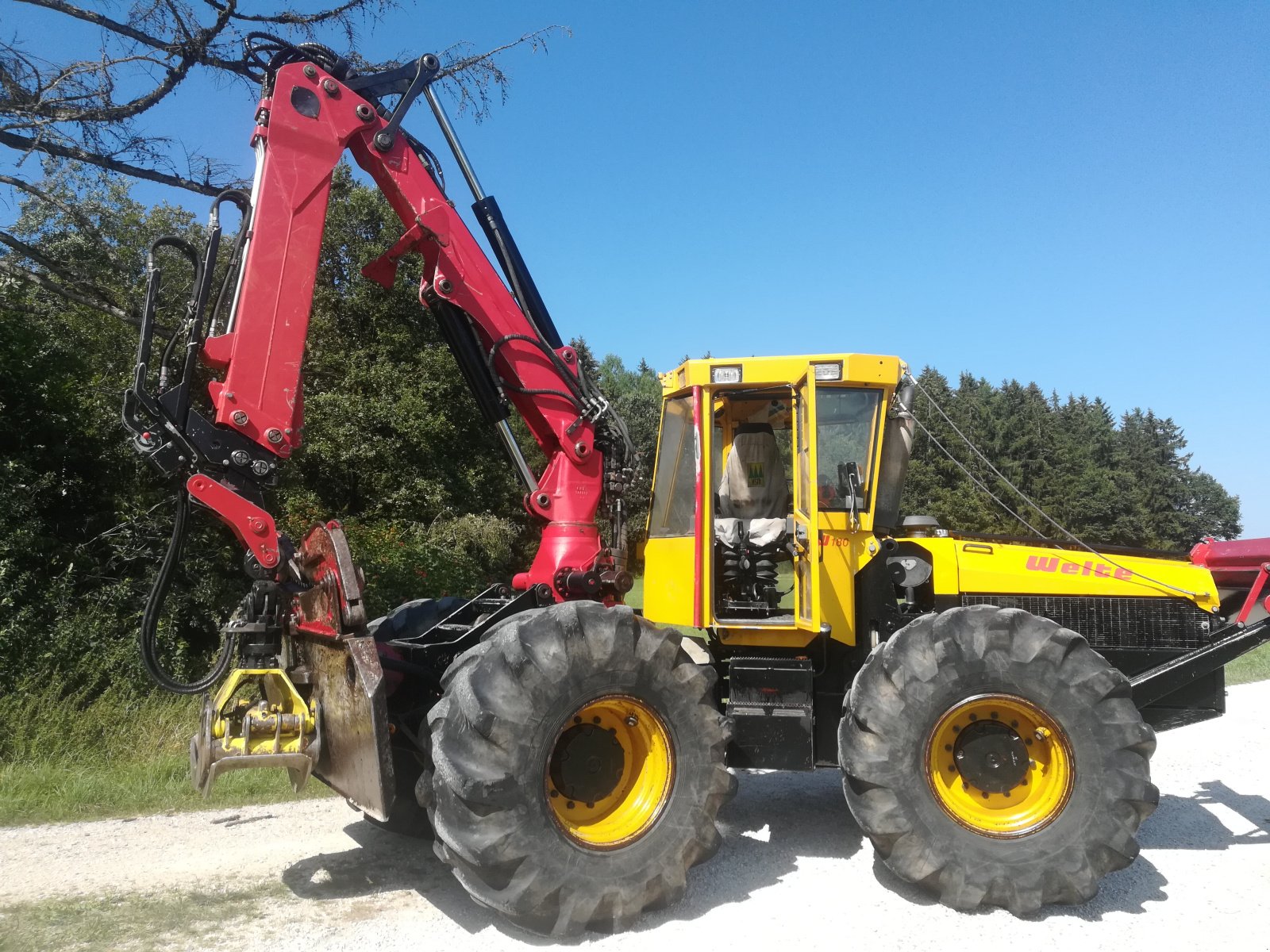 Forstschlepper του τύπου Welte W 180, Gebrauchtmaschine σε Binzwangen (Φωτογραφία 18)