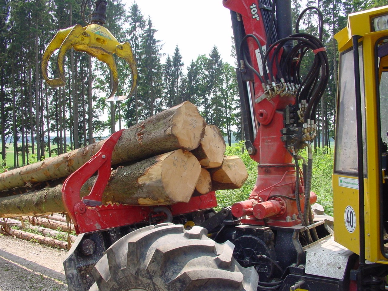 Forstschlepper des Typs Welte W 180, Gebrauchtmaschine in Binzwangen (Bild 21)