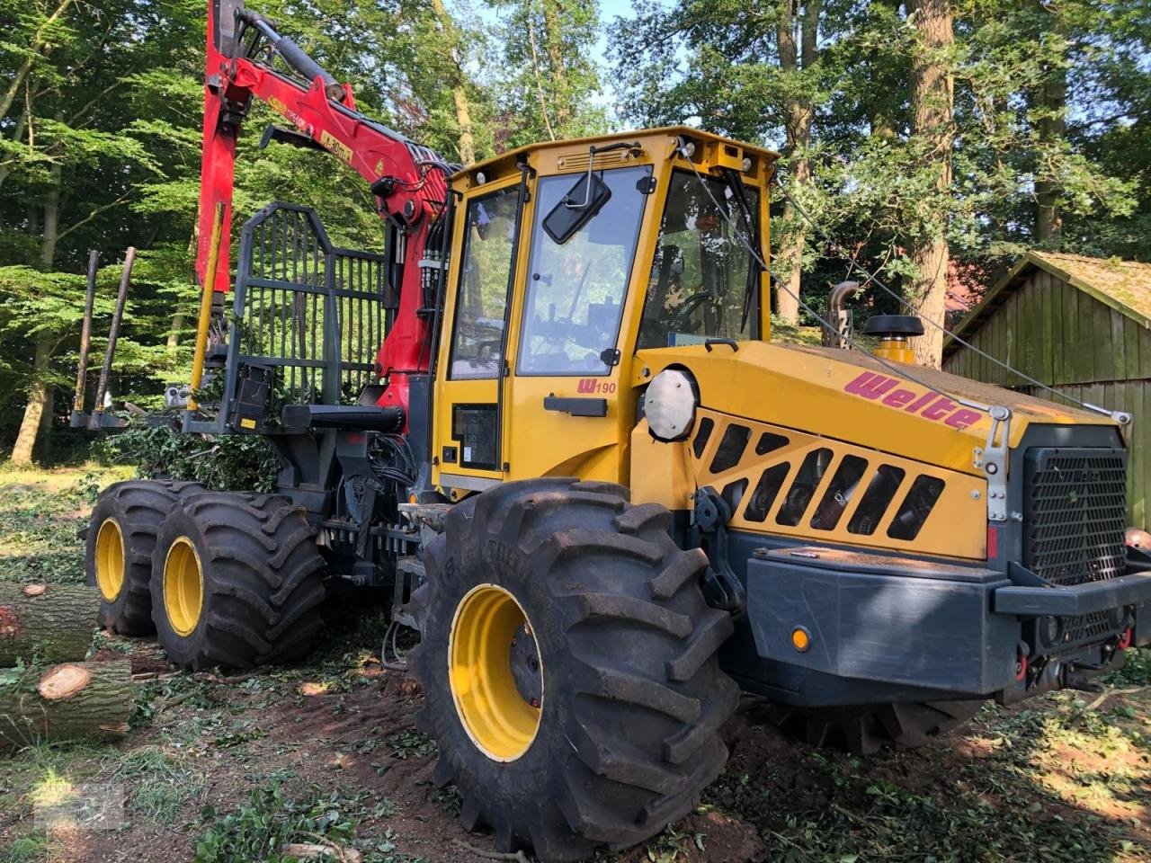 Forstschlepper des Typs Welte W190, Gebrauchtmaschine in Pragsdorf (Bild 1)