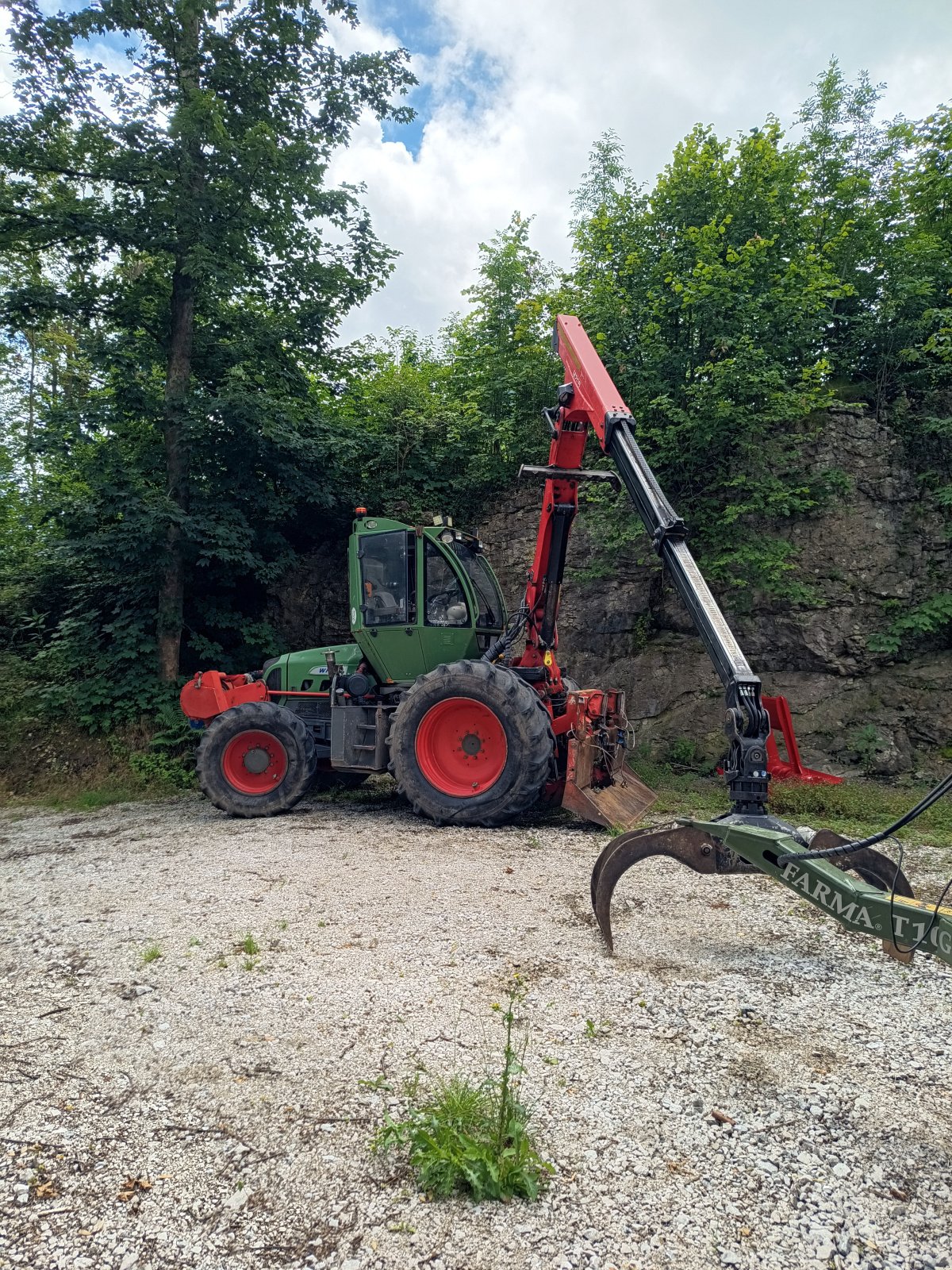 Forstschlepper des Typs Werner 714 Wario, Gebrauchtmaschine in Flintsbach am Inn (Bild 2)