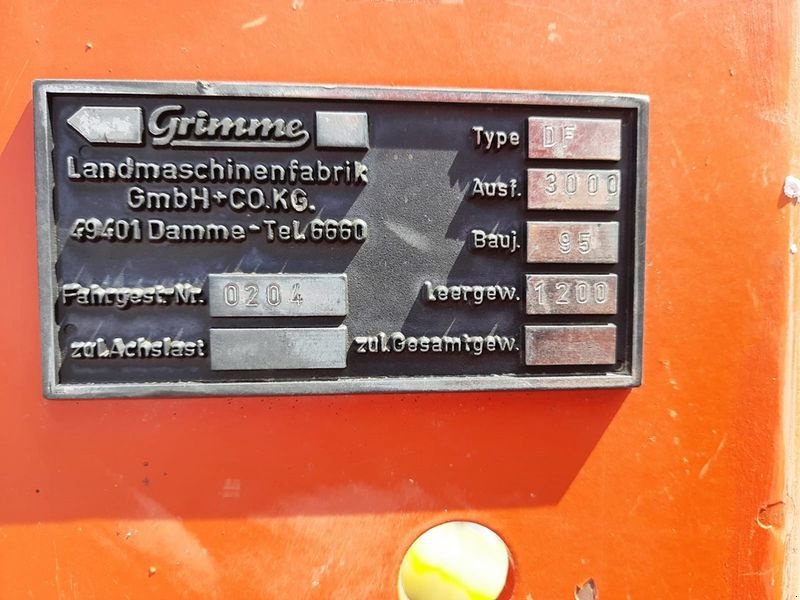 Fräse of the type Grimme DF 3000 Dammfräse, Gebrauchtmaschine in St. Marienkirchen (Picture 13)