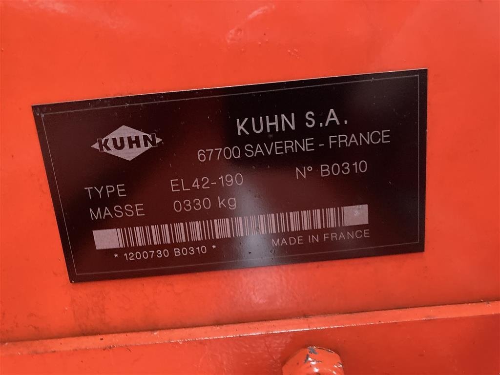 Fräse Türe ait Kuhn EL 43-190, Gebrauchtmaschine içinde Holstebro (resim 6)