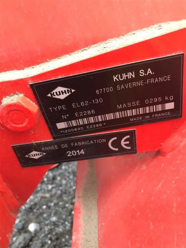 Fräse tip Kuhn EL 62-130, Gebrauchtmaschine in Maribo (Poză 5)