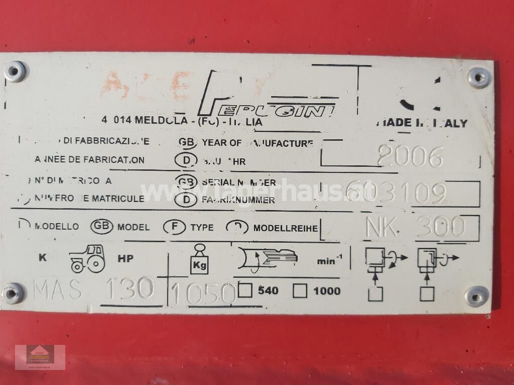 Fräse του τύπου Rotoland NK 300, Gebrauchtmaschine σε Klagenfurt (Φωτογραφία 5)