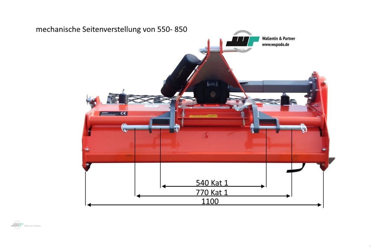 Fräse van het type Sonstige Umkehrfräse 1,05 m, Neumaschine in Wesenberg (Foto 3)