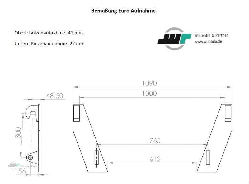 Fräse des Typs Sonstige Umkehrfräse 1,05 m, Neumaschine in Wesenberg (Bild 19)