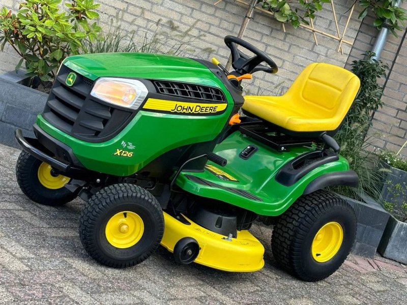 Freischneider & Trimmer del tipo John Deere X126 gebruikte zitmaaier 18,5 pk VERKOCHT, Gebrauchtmaschine en Ameide