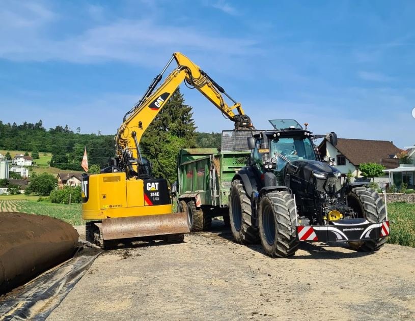 Frontgewicht Türe ait Agribumper Deutz Fahr TractorBumper, Neumaschine içinde Alphen (resim 10)