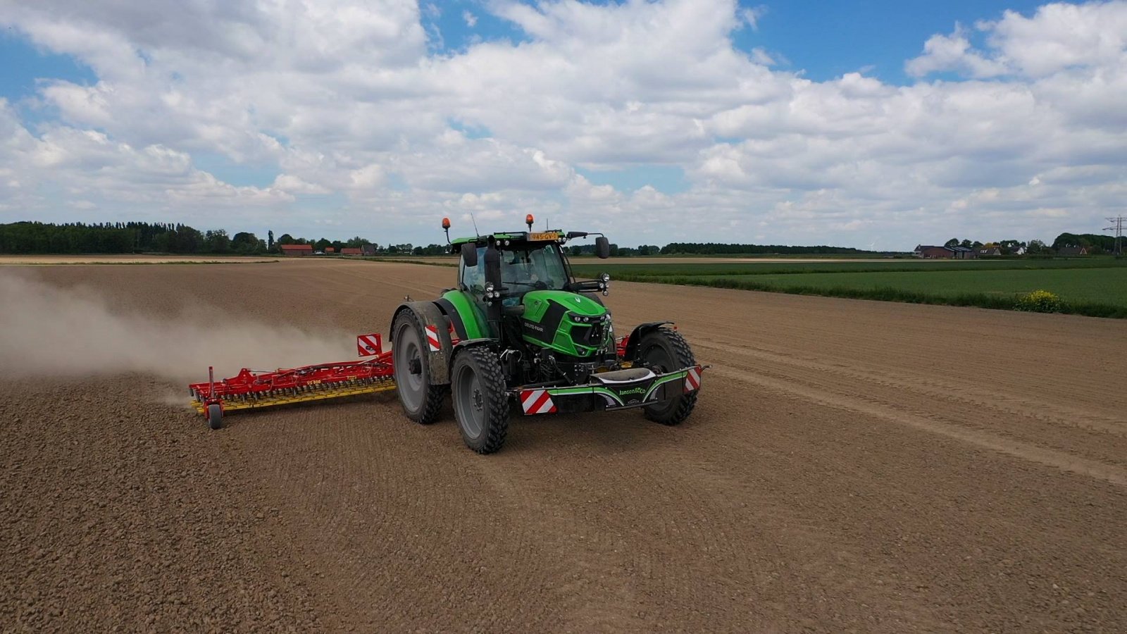 Frontgewicht Türe ait Agribumper Deutz Fahr TractorBumper, Neumaschine içinde Alphen (resim 17)