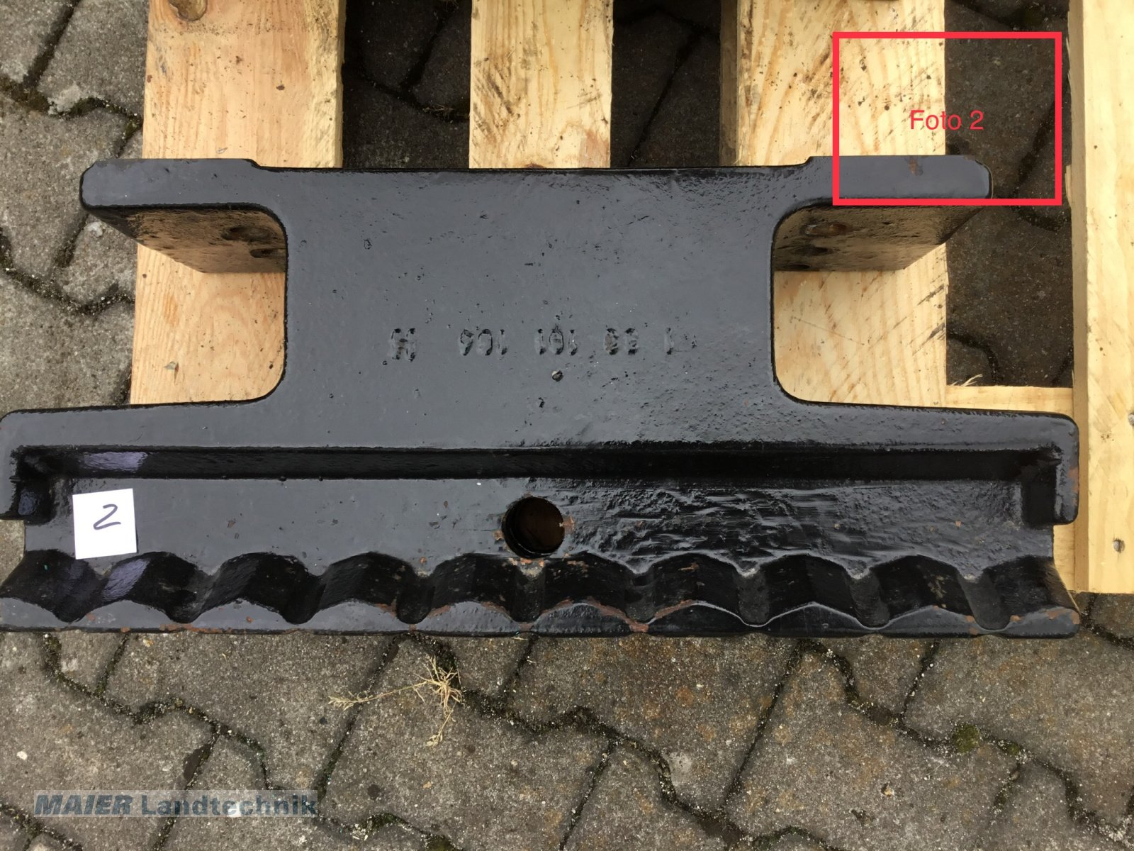 Frontgewicht типа Case Gewichtsträger 120 kg, Gebrauchtmaschine в Dieterskirchen (Фотография 1)