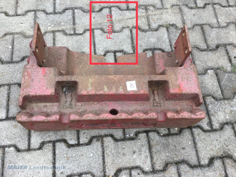 Frontgewicht a típus Case Gewichtsträger 1333 218 C1, Gebrauchtmaschine ekkor: Dieterskirchen (Kép 1)