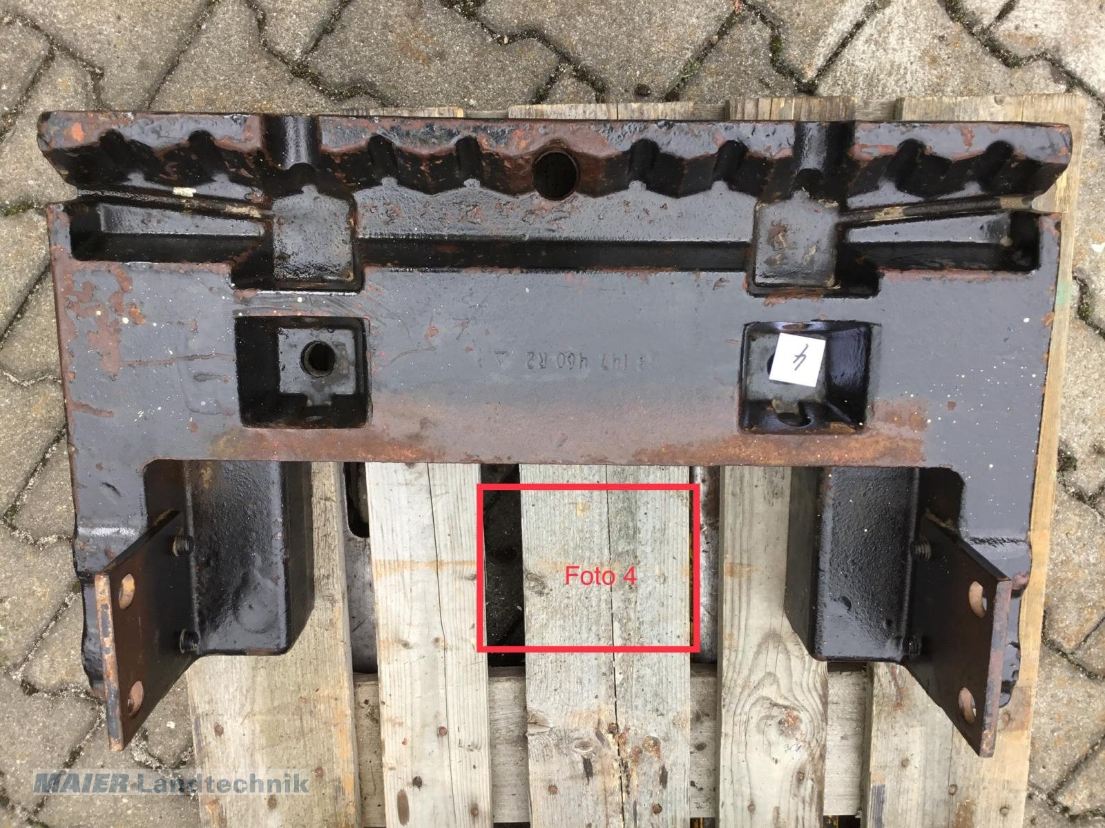 Frontgewicht Türe ait Case Gewichtsträger 3 147 460 R2, Gebrauchtmaschine içinde Dieterskirchen (resim 1)