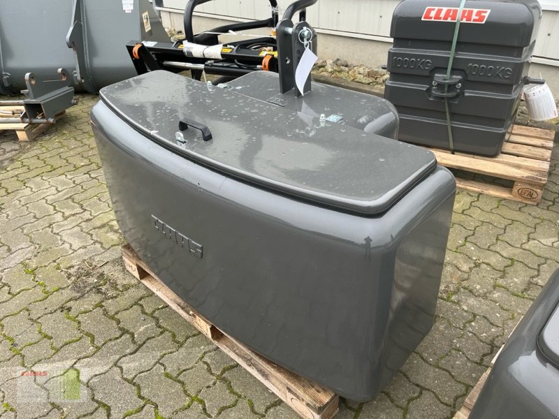 Frontgewicht a típus CLAAS 1.050 kg Frontgewicht BOX II, ET #0001484770, Neumaschine ekkor: Risum-Lindholm (Kép 2)