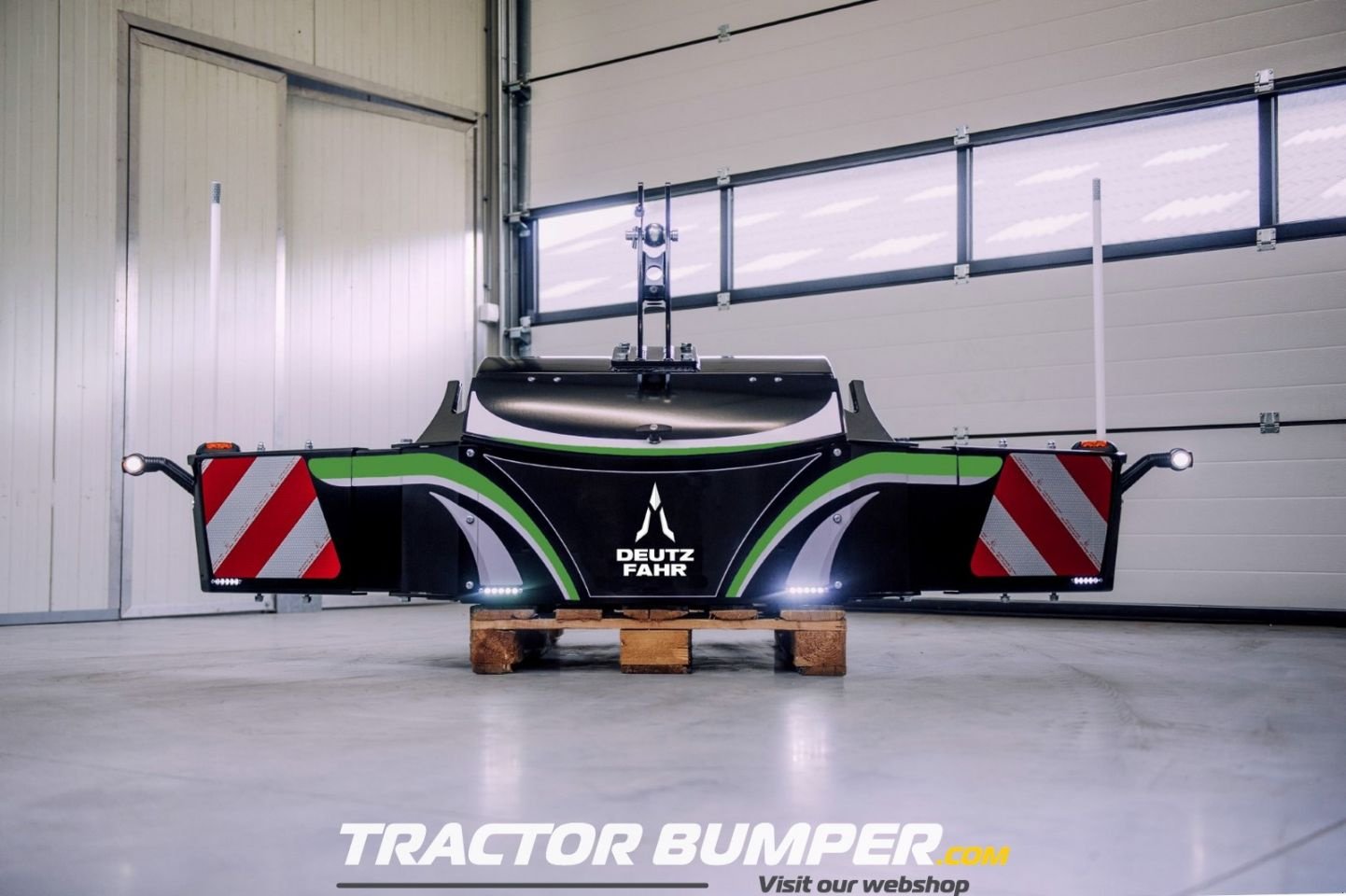 Frontgewicht Türe ait Deutz-Fahr Agribumper / TractorBumper, Neumaschine içinde Alphen (resim 3)