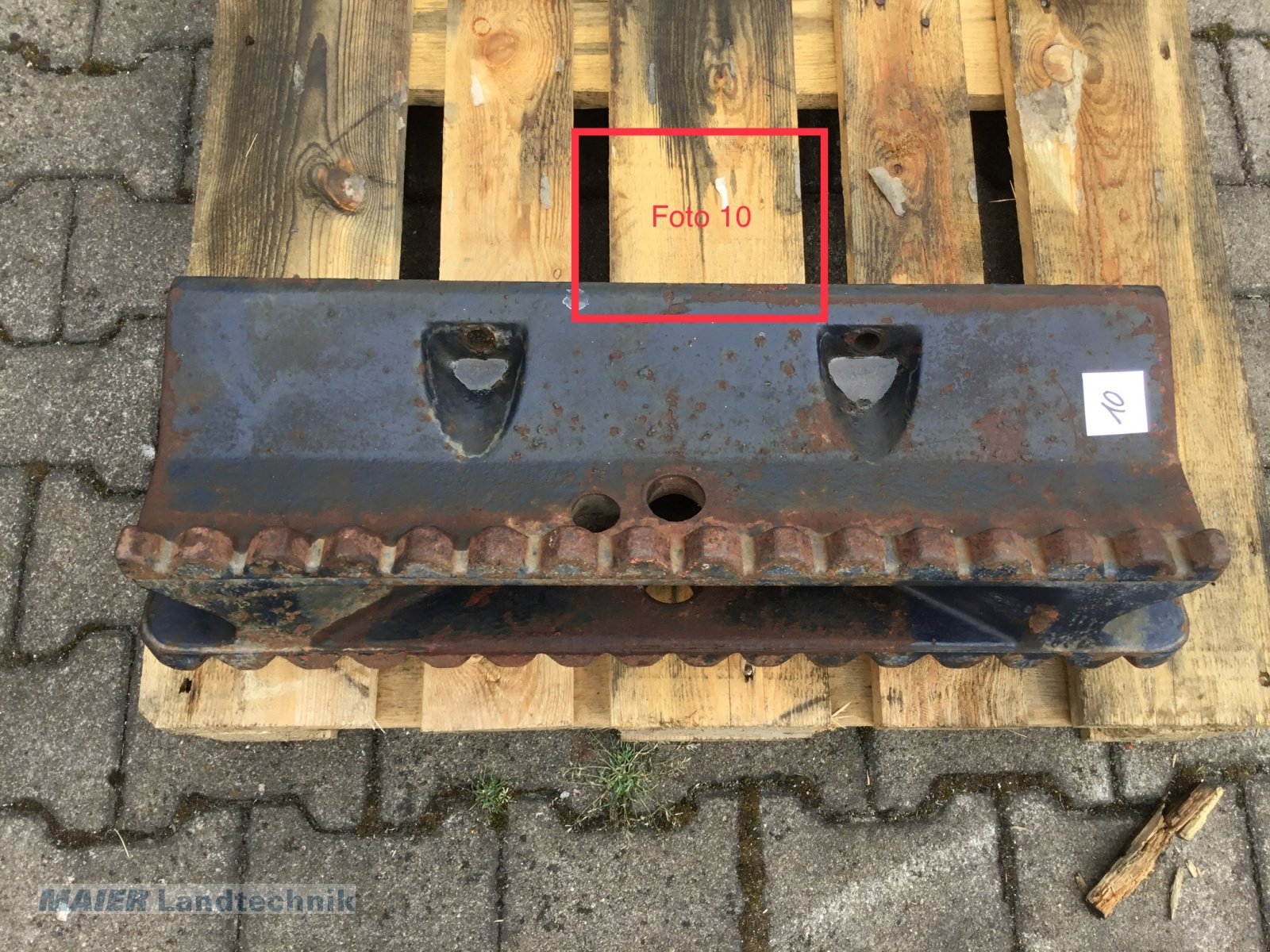 Frontgewicht typu Deutz-Fahr Ballastträger 70 kg, Gebrauchtmaschine v Dieterskirchen (Obrázek 1)