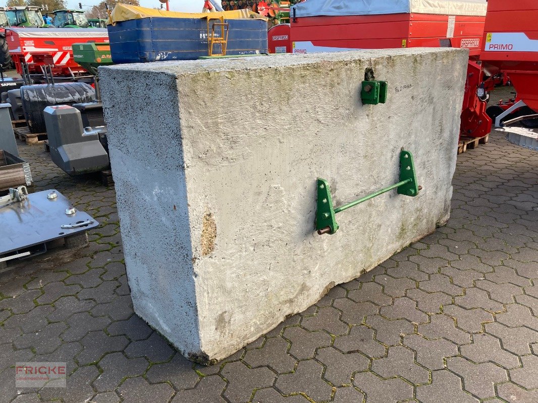 Frontgewicht a típus Eigenbau Beton Heckgewicht, Gebrauchtmaschine ekkor: Bockel - Gyhum (Kép 1)