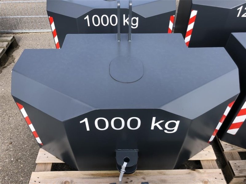 Frontgewicht van het type Fendt 1.000 kg vægtklods, Gebrauchtmaschine in Rødekro (Foto 1)