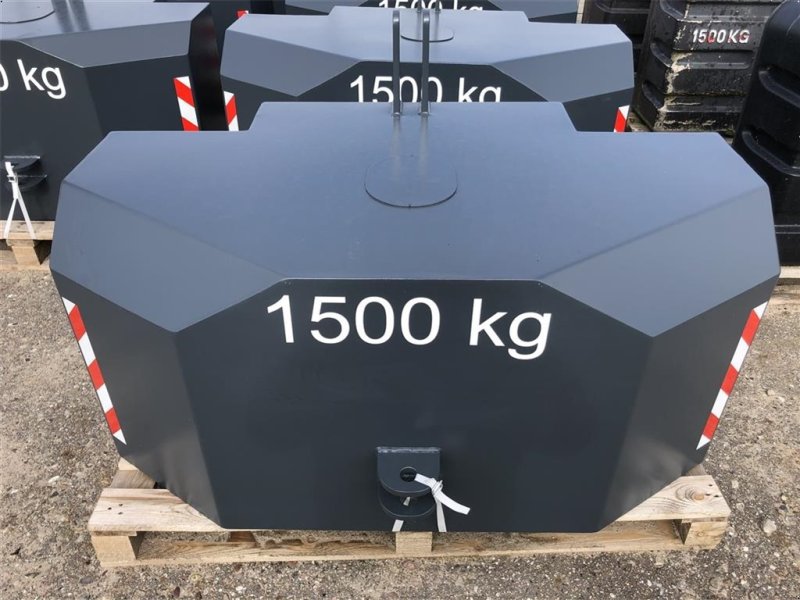 Frontgewicht des Typs Fendt 1.500 kg vægtklods, Gebrauchtmaschine in Rødekro (Bild 1)