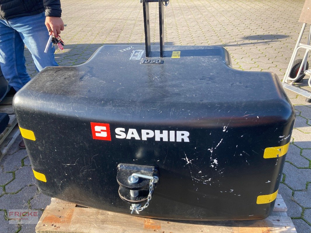 Frontgewicht a típus Saphir 1050kg TOP Stahlbetongewicht, Neumaschine ekkor: Bockel - Gyhum (Kép 7)