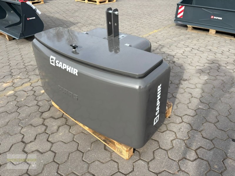 Frontgewicht typu Saphir Eco Box 1750kg, Neumaschine w Mühlengeez (Zdjęcie 1)