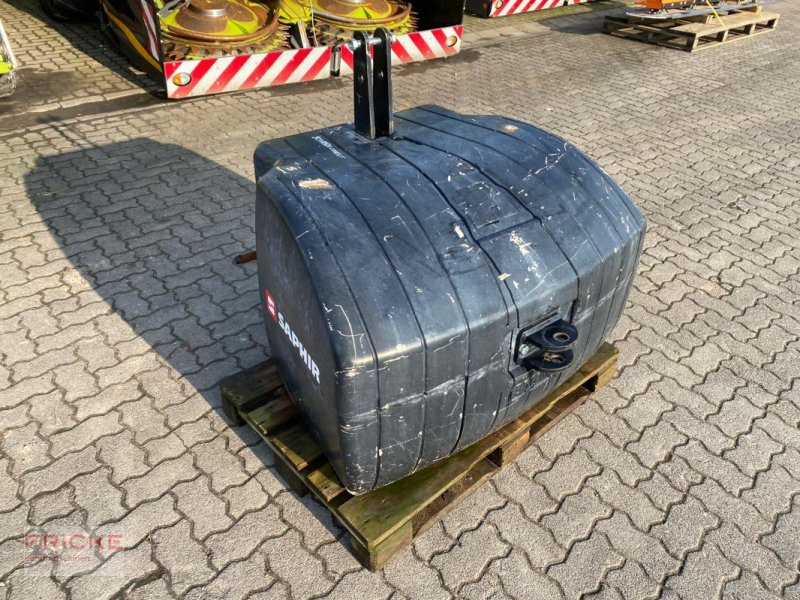 Frontgewicht des Typs Saphir NG 1500 kg, Gebrauchtmaschine in Demmin (Bild 1)