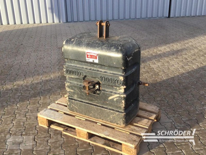 Frontgewicht van het type Sonstige 1000 KG, Gebrauchtmaschine in Holdorf (Foto 1)