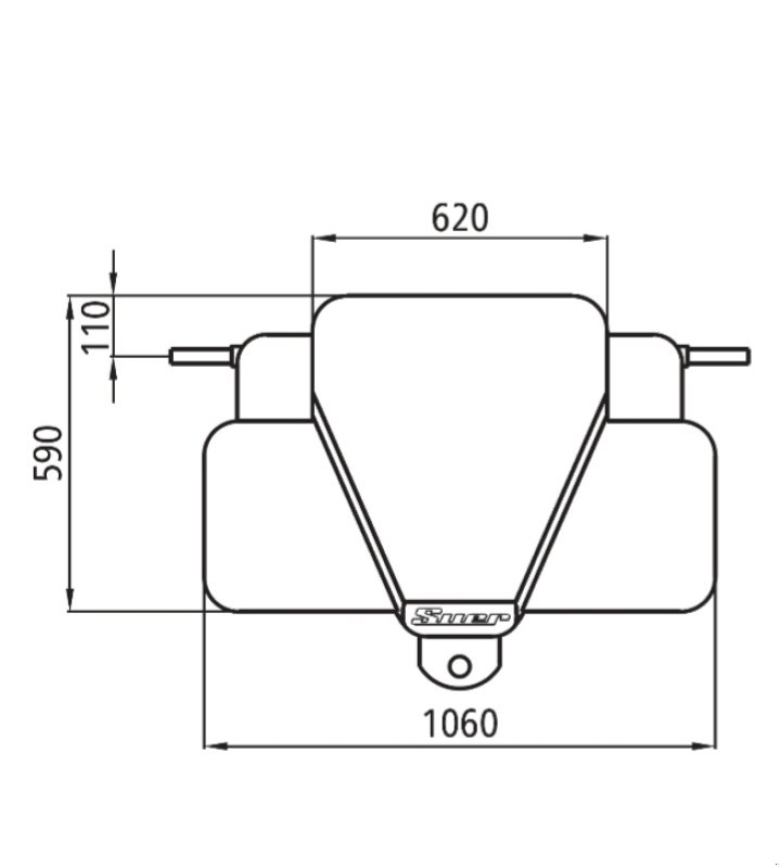 Frontgewicht za tip Suer Betongewicht 700 kg, Neumaschine u Böbrach (Slika 2)