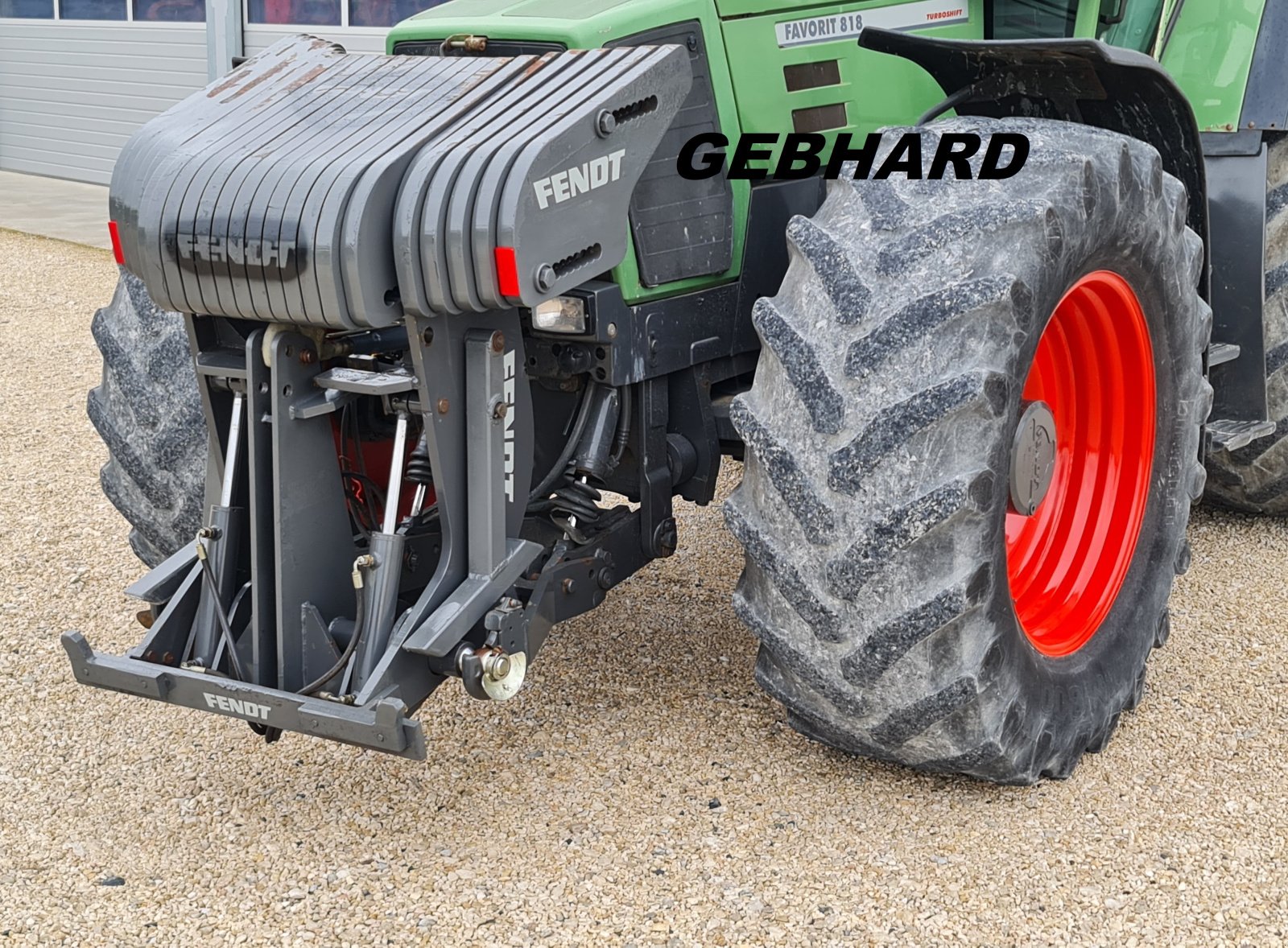 Frontgewicht du type Wittrock Frontgewicht Flex Weight Fendt Frontgewicht stufenlos hydraulisch verstellbar Vario Gewicht für Fendt, etc. .., Gebrauchtmaschine en Großschönbrunn (Photo 1)