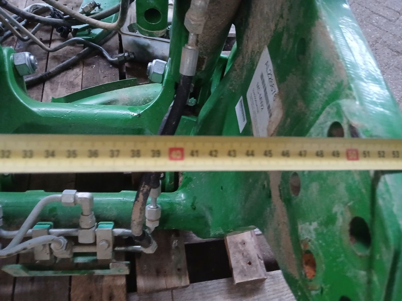 Fronthydraulik Türe ait John Deere 6155m, Gebrauchtmaschine içinde Loosbroek (resim 6)