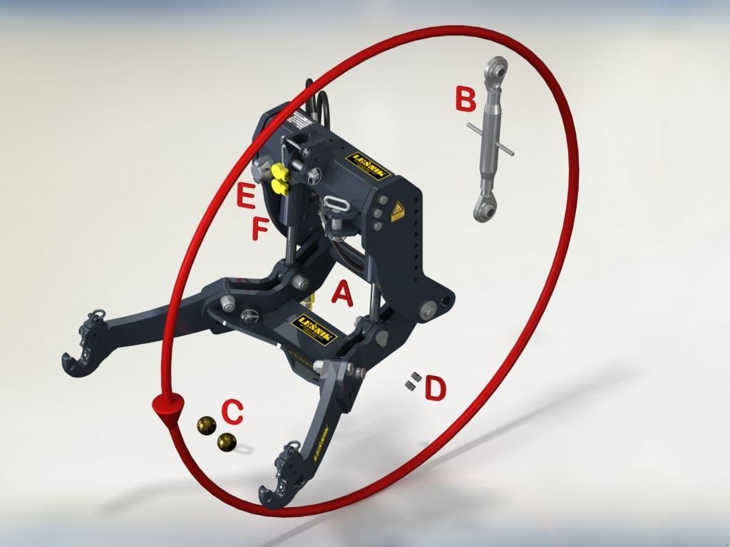 Fronthydraulik typu Lesnik Lesnik SHL S25, Neumaschine v Liebenau (Obrázek 5)