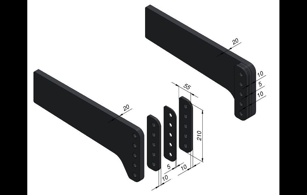 Fronthydraulik del tipo Lesnik Lesnik SHL S25, Neumaschine en Liebenau (Imagen 3)