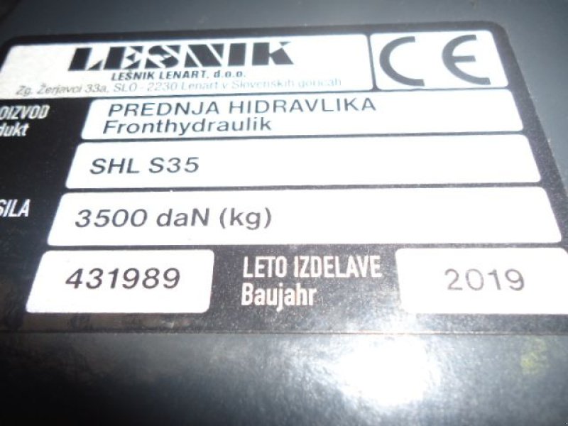 Fronthydraulik tipa Lesnik Lesnik SHL S35, Neumaschine u Liebenau (Slika 7)