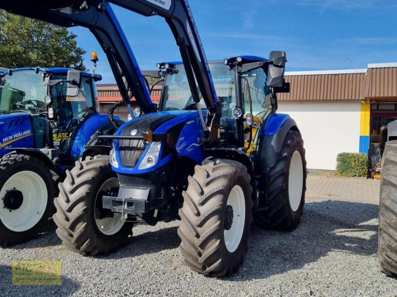 Frontlader of the type Alö Q4 LDM EURO New-Holland T 5, Neumaschine in Groß-Gerau (Picture 1)