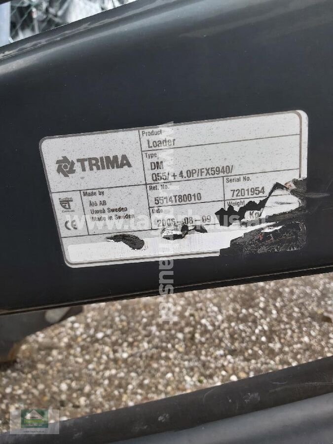 Frontlader tip Baas Trima DM Q55, Gebrauchtmaschine in Klagenfurt (Poză 2)